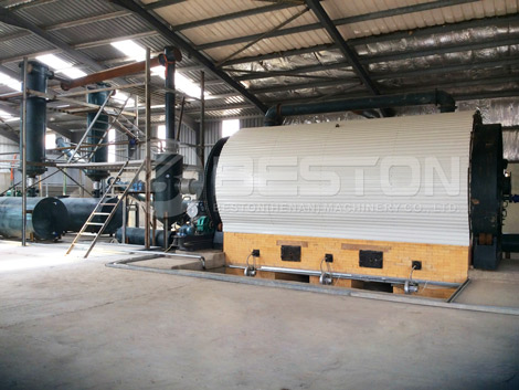 tire pyrolysis plant