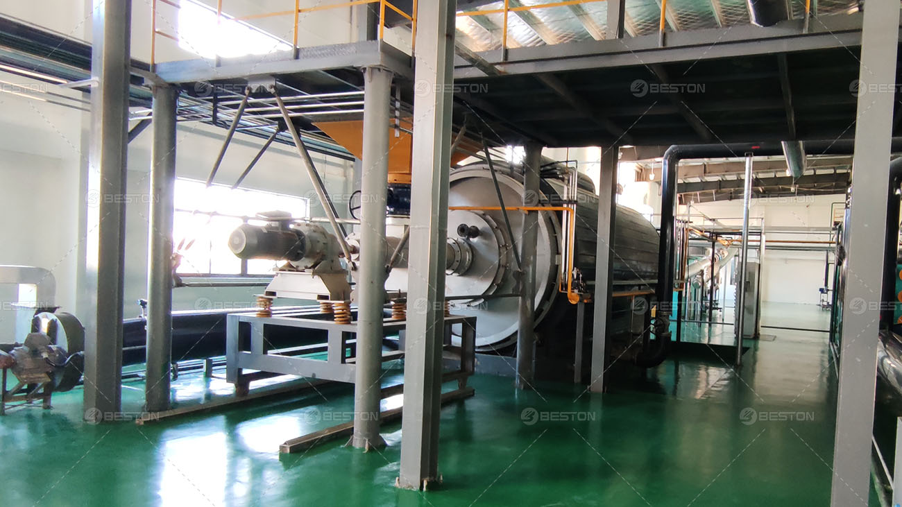 Beston Waste Tyre Pyrolysis Plant